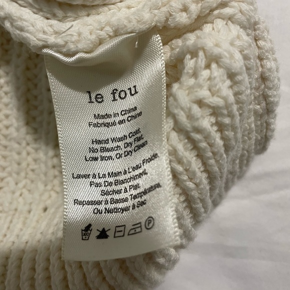 Aritzia Le Fou Wilfred crevier halter knit top in US size S - Picture 5 of 7